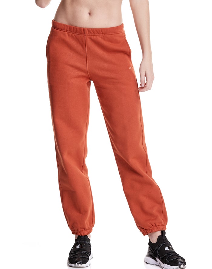 Pantalon Chandal Champion Mujer - Reverse Weave Boyfriend ( Naranjas ) 1948026-ZK